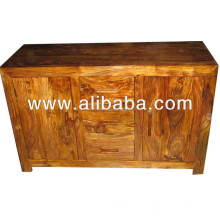 Plain Cube Design Sideboard